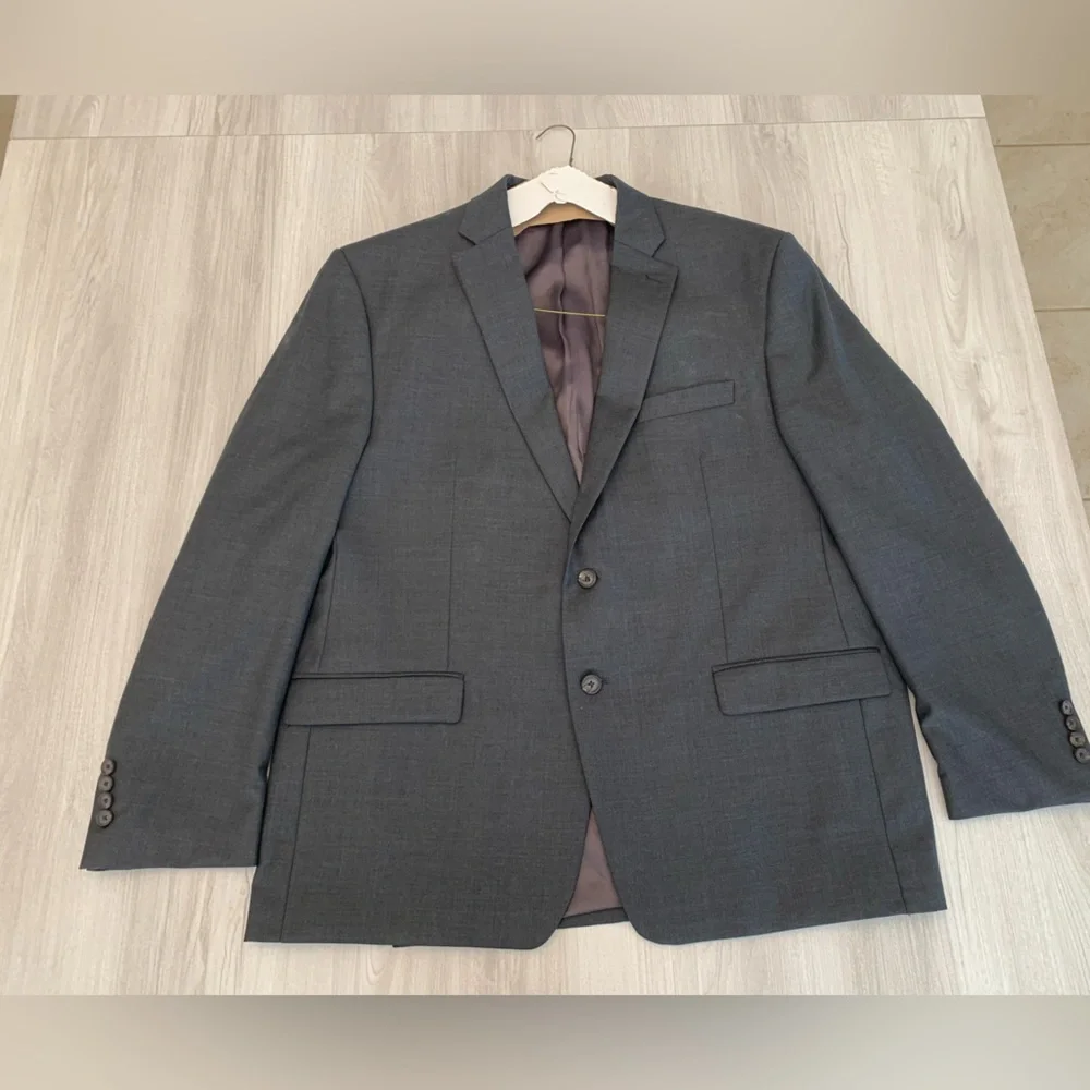 Ralph‎ Lauren Suit 40W X 30L Mens Grey 2 piece Suit
